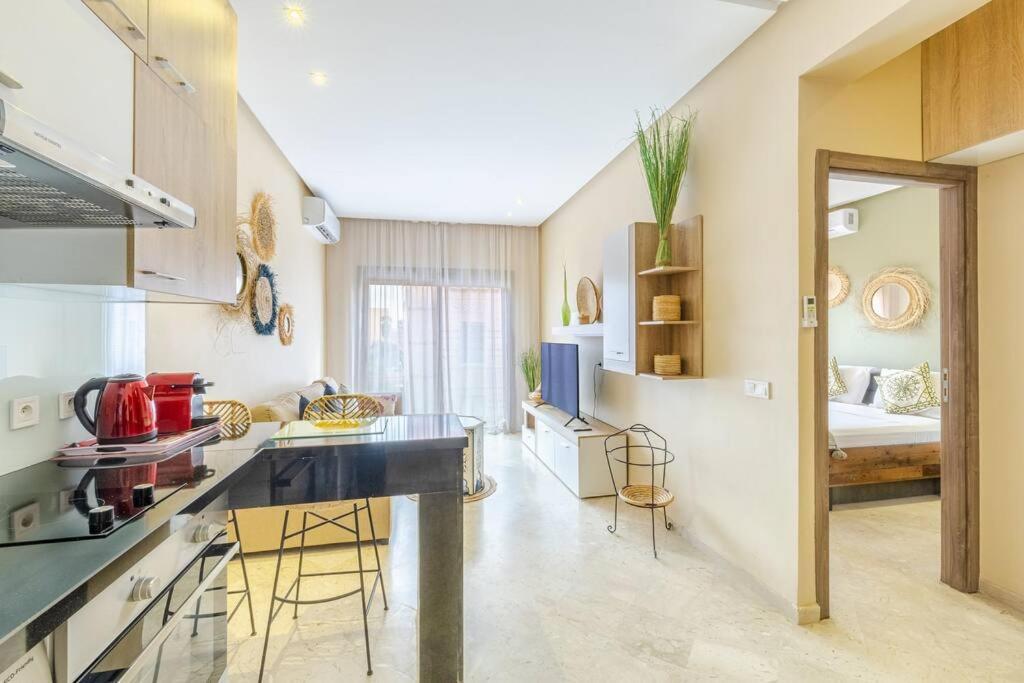 Apartamento Cozy And Brand New Luxury Flat And Hypercenter Marrakech Marrakesh Exterior foto